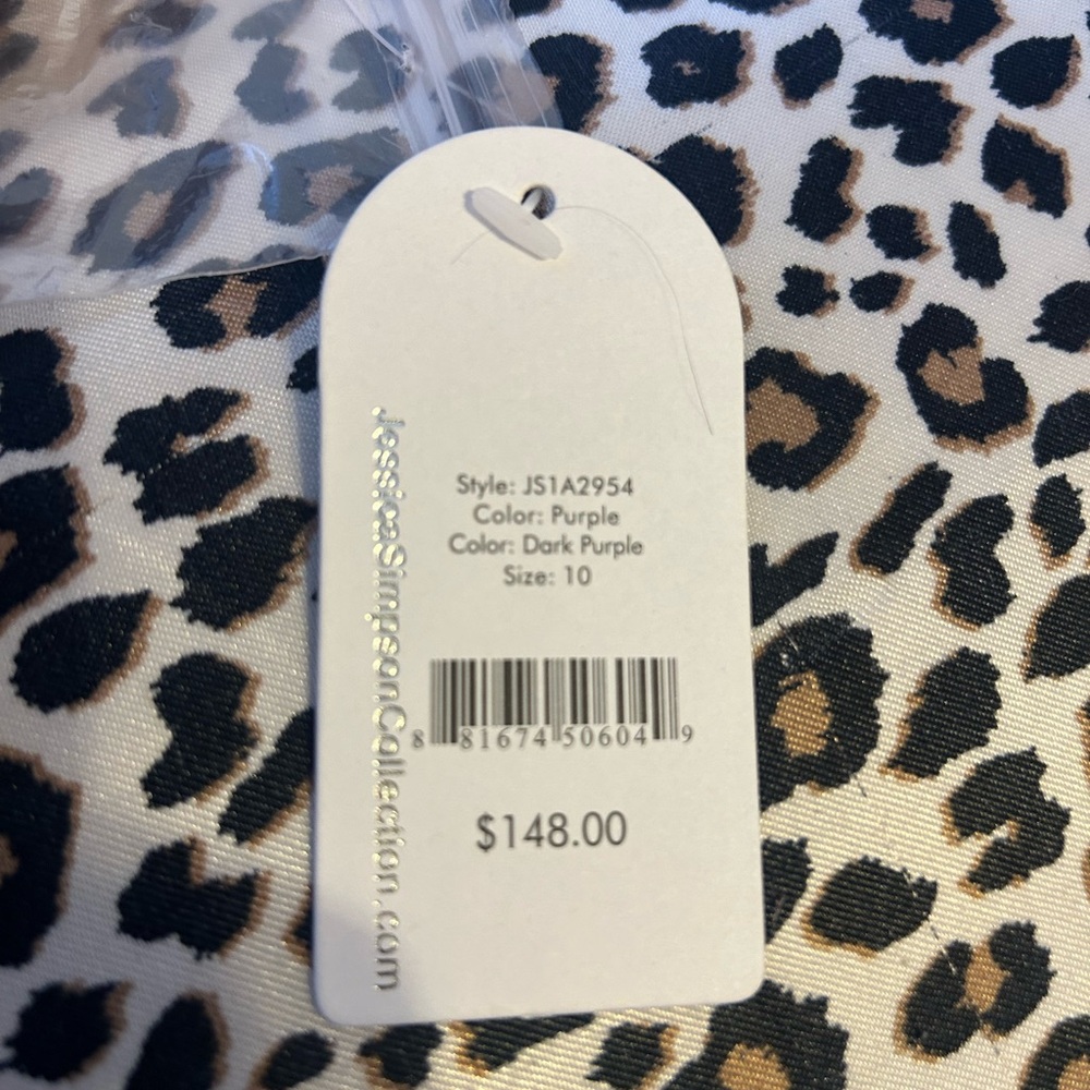 Jessica Simpson Strapless Plum Dress - Picture 10 of 10